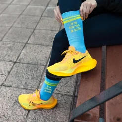 Calcetines Unisex “Je ne sue pas, je brille” azul