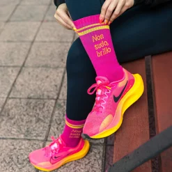 Calcetines Unisex “Non sudo, brillo” rosa