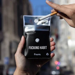 Cenicero portátil “Fucking habit” 5 unidades