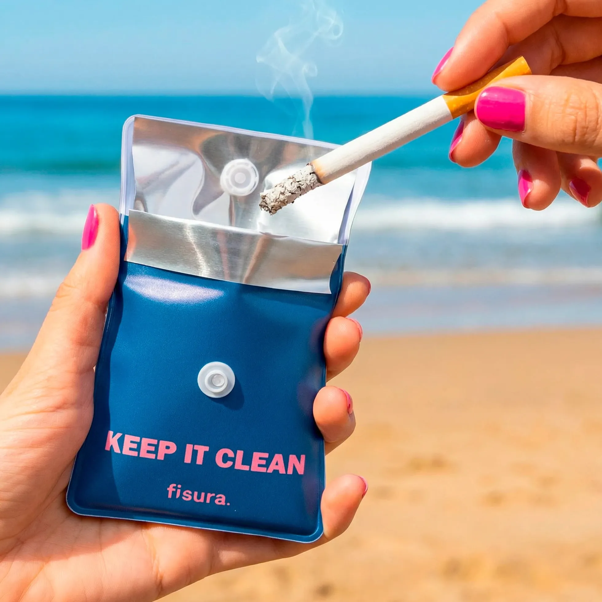 Cenicero portátil “Keep it clean”