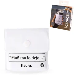 Cenicero portátil “Mañana lo dejo…”