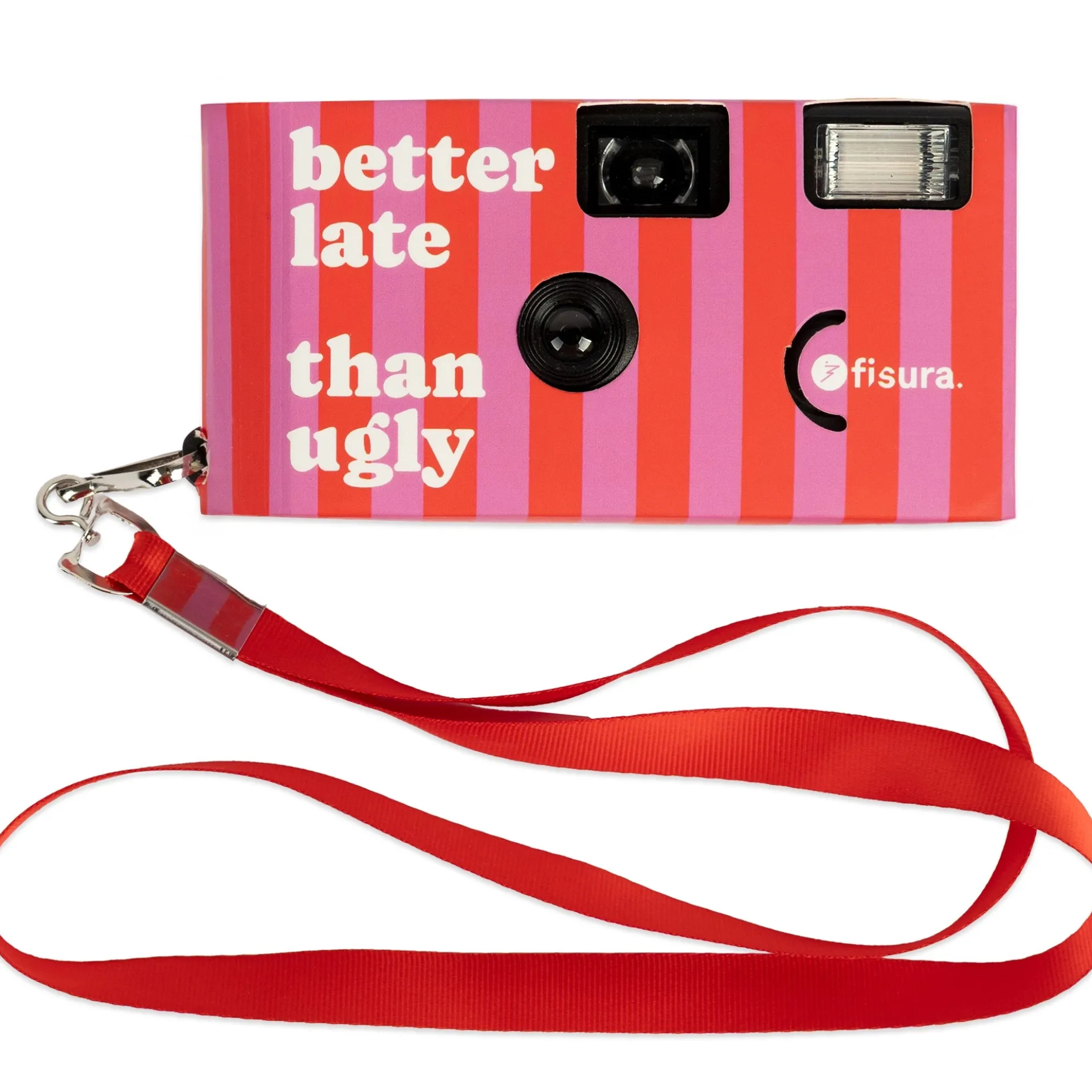 Cámara desechable “Better late than ugly”