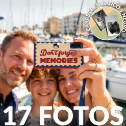 Cámara desechable “Don’t forget: memories”