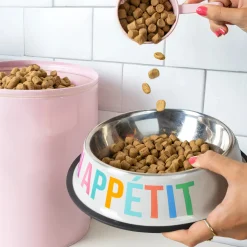 Comedero y bebedero “Bon appétit, à votre santé”