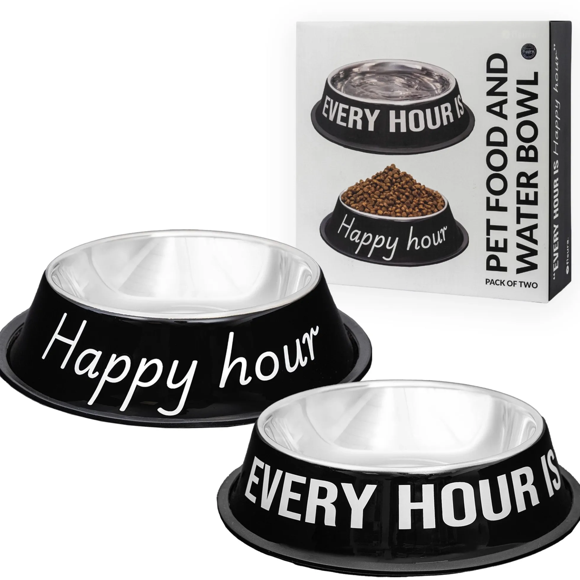 Comedero y bebedero “Happy hour”