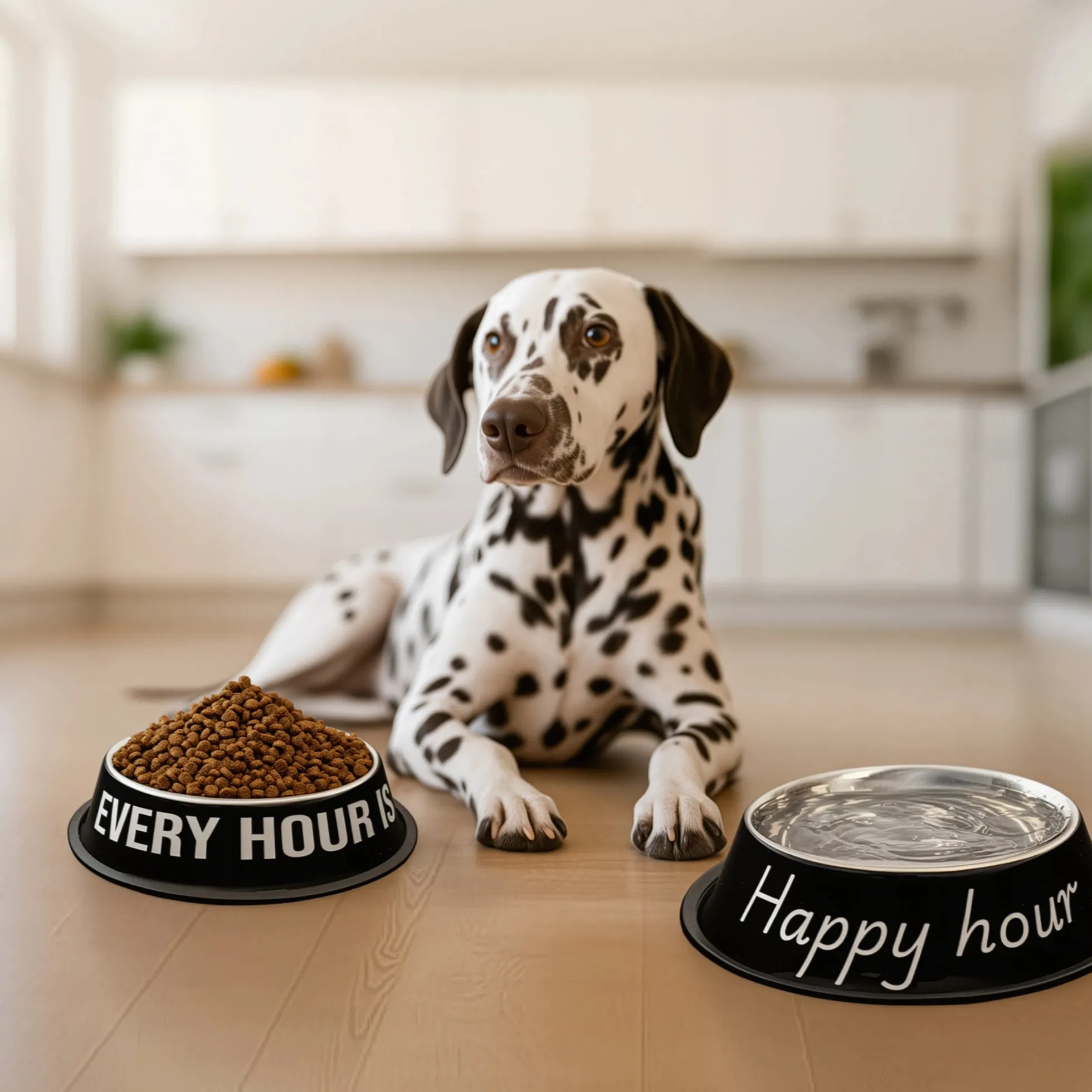 Comedero y bebedero “Happy hour”