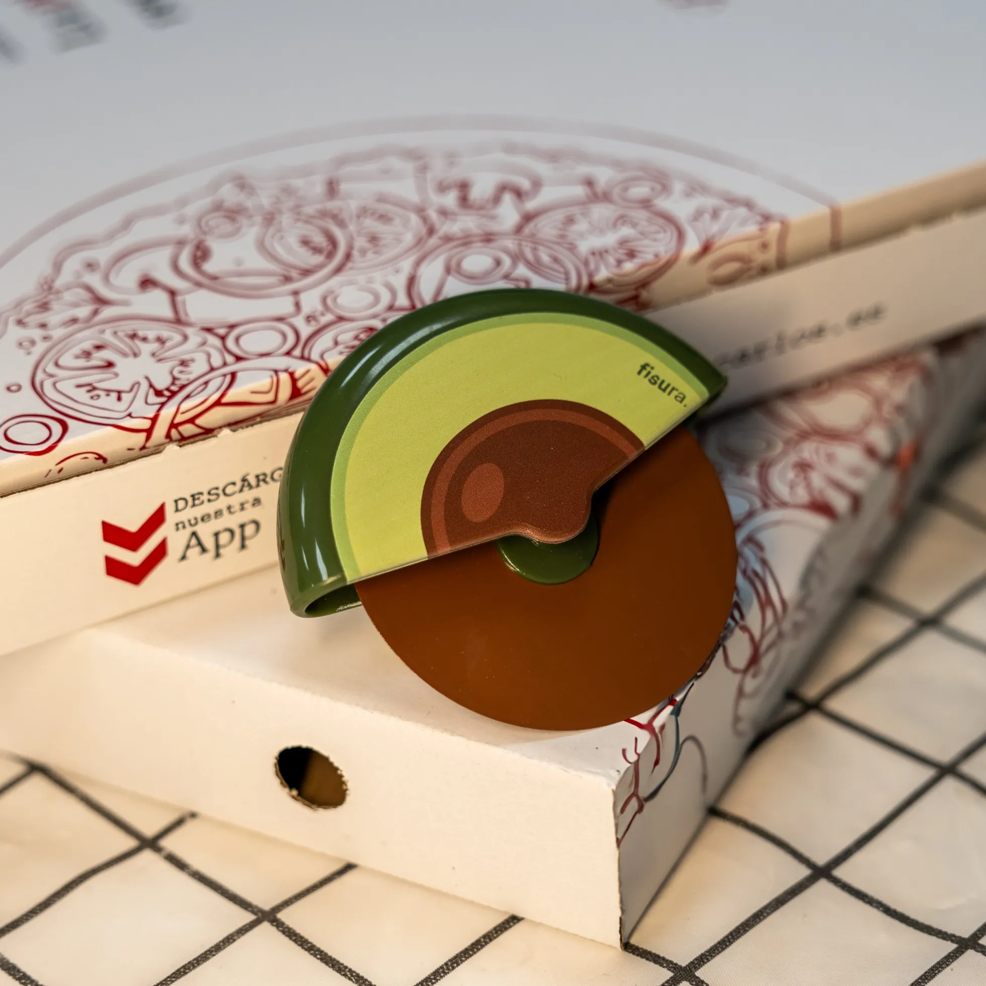 Corta pizza “Aguacate”