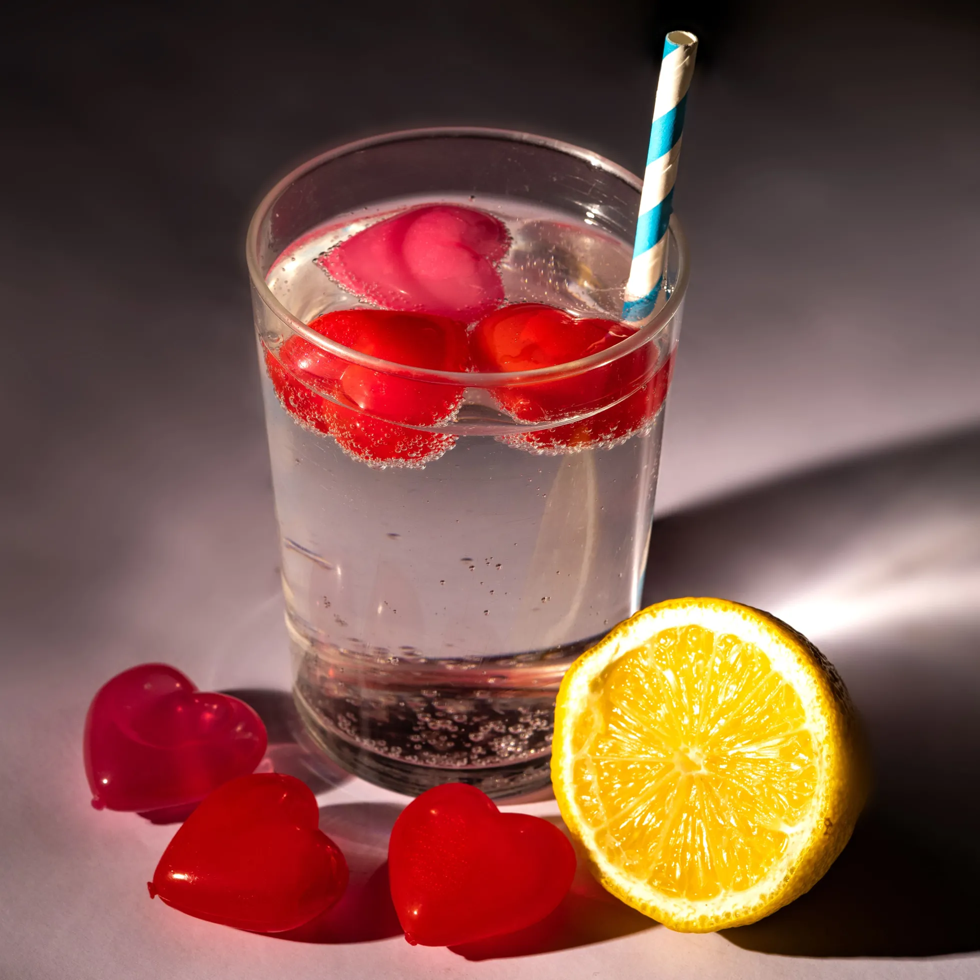 Cubitos de hielo “corazones” - 26 pcs
