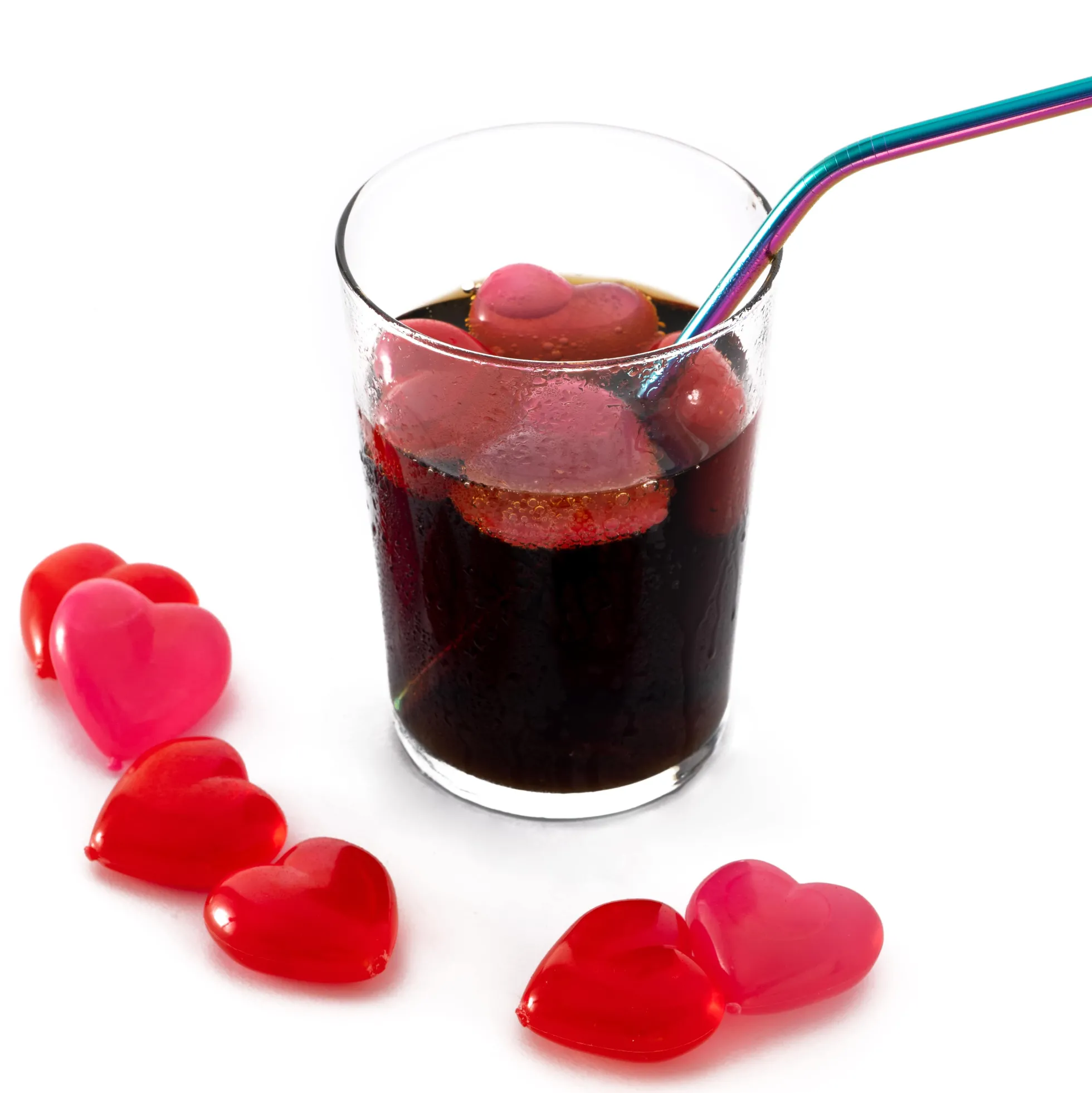 Cubitos de hielo “corazones” - 26 pcs