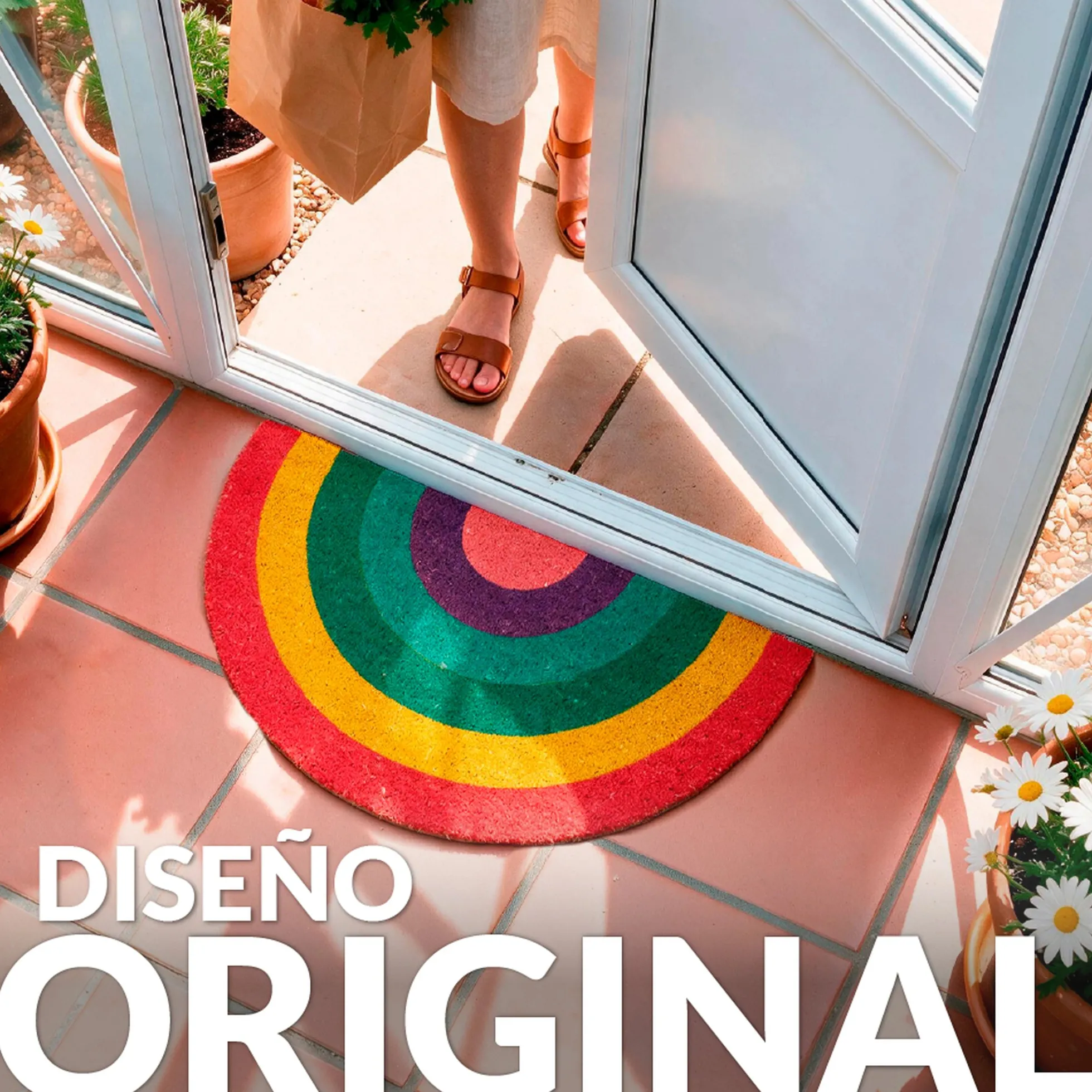 Felpudo "Arco Iris" Multicolor
