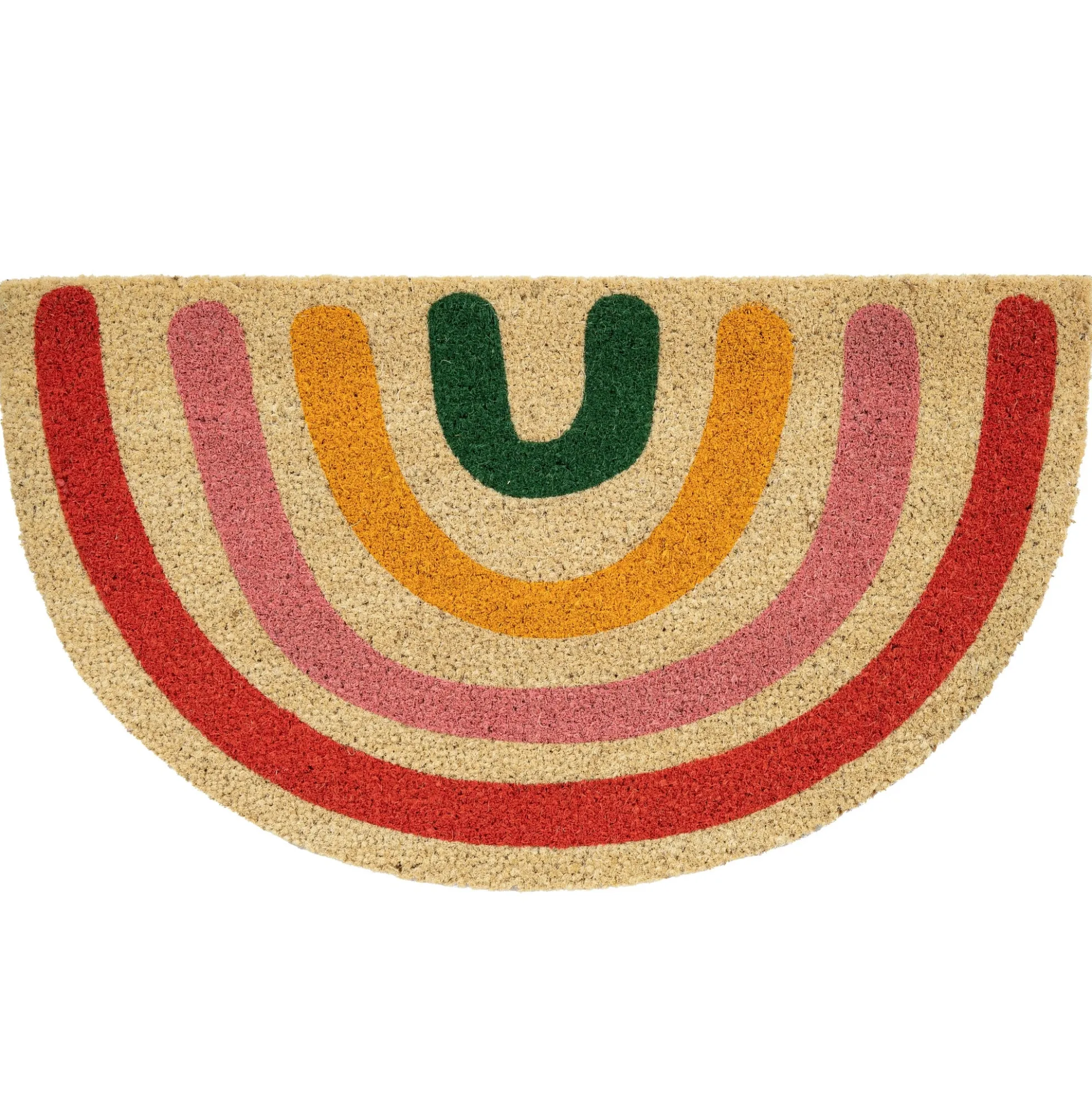 Felpudo "Arcoíris boho"