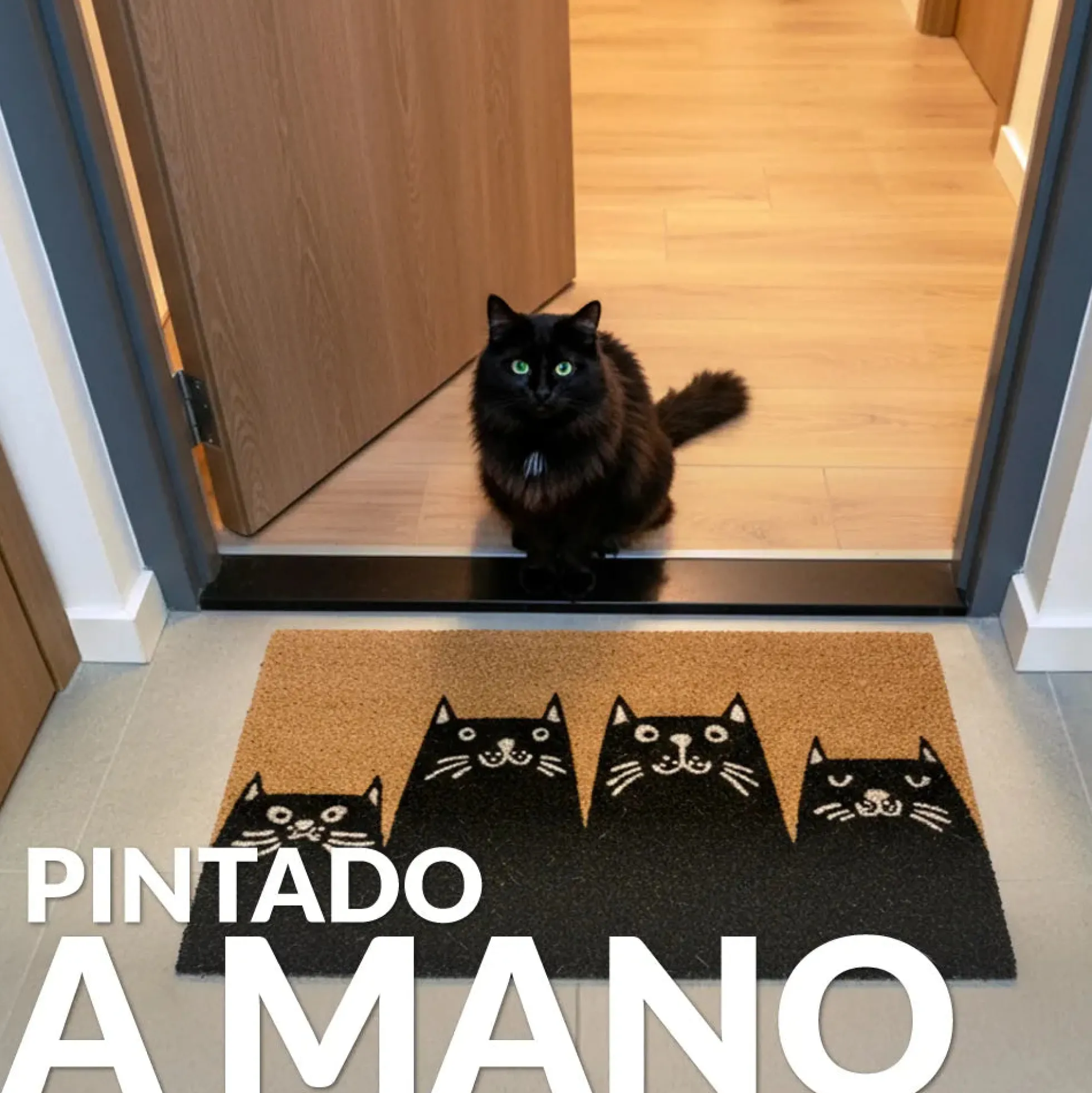 Felpudo "Cats"