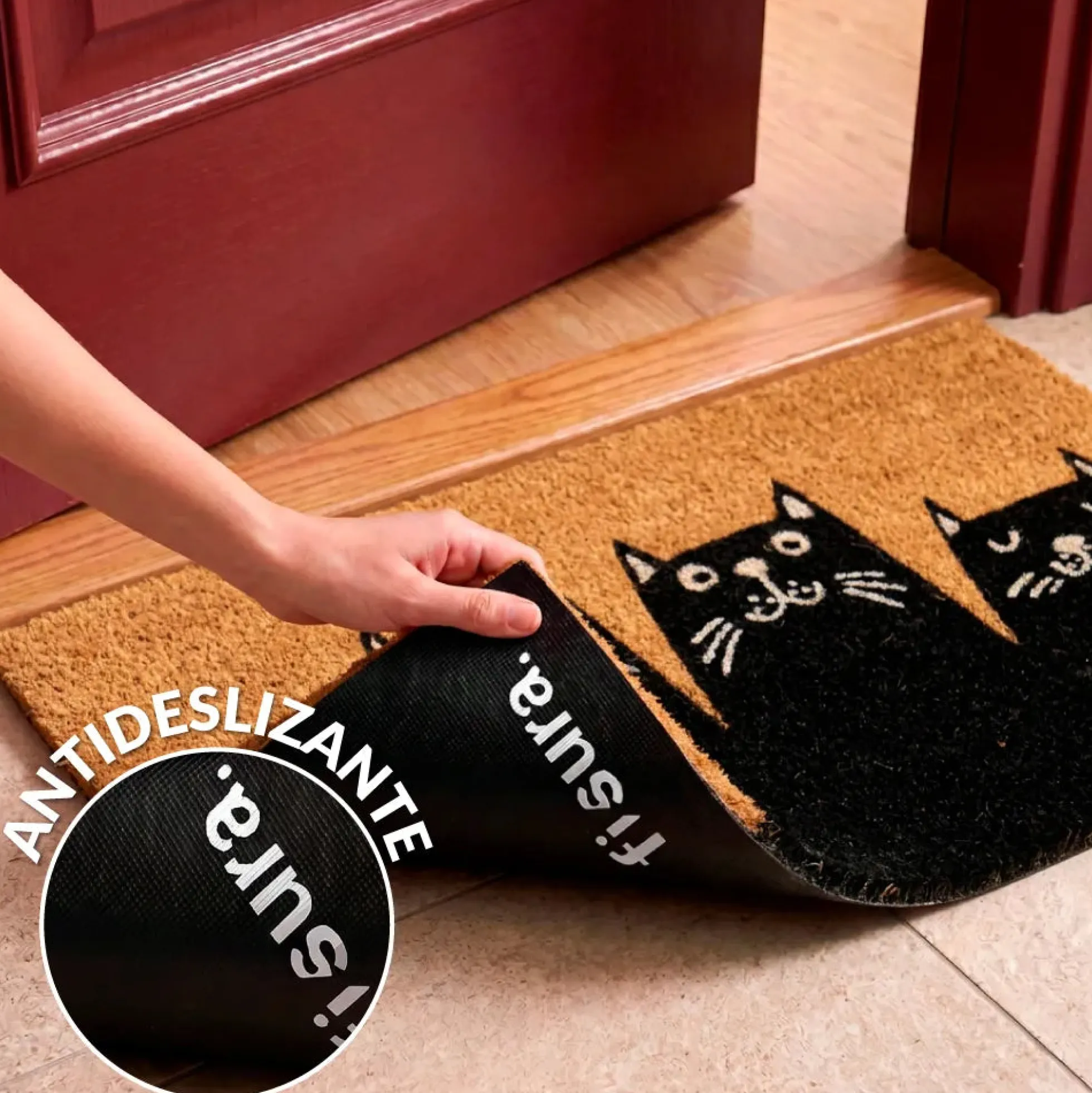 Felpudo "Cats"