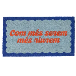 Felpudo “Com més serem més riurem”