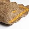 Felpudo en yute – amarillo