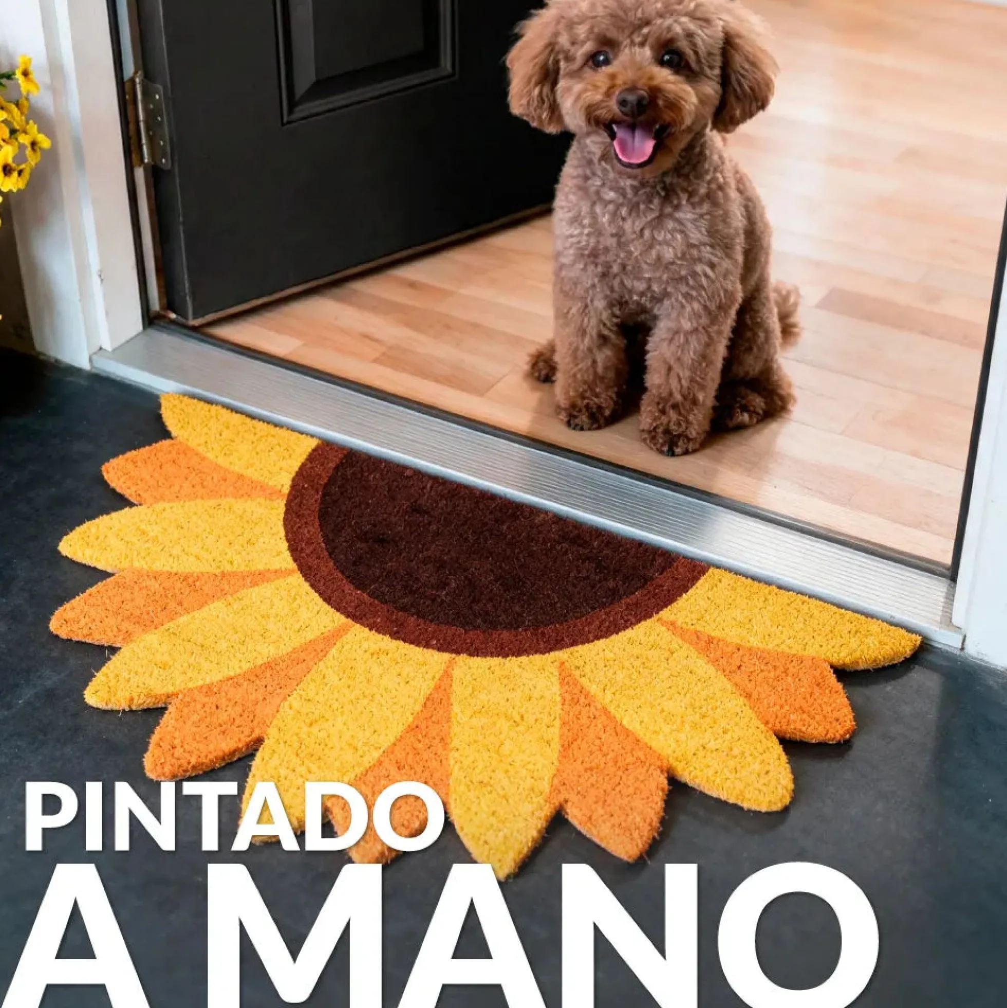 Felpudo "Girasol"