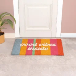 Felpudo “Good vibes inside”