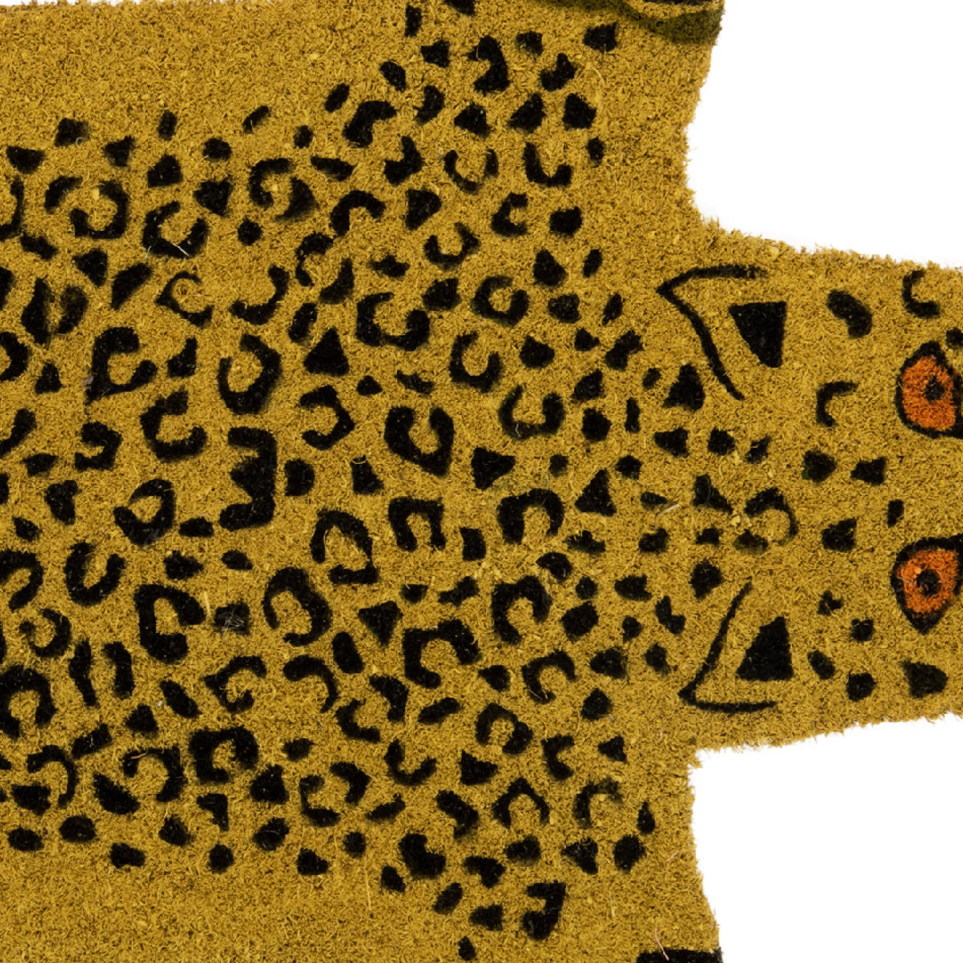 Felpudo 'Leopardo' Ocre