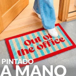Felpudo " Out of the office"