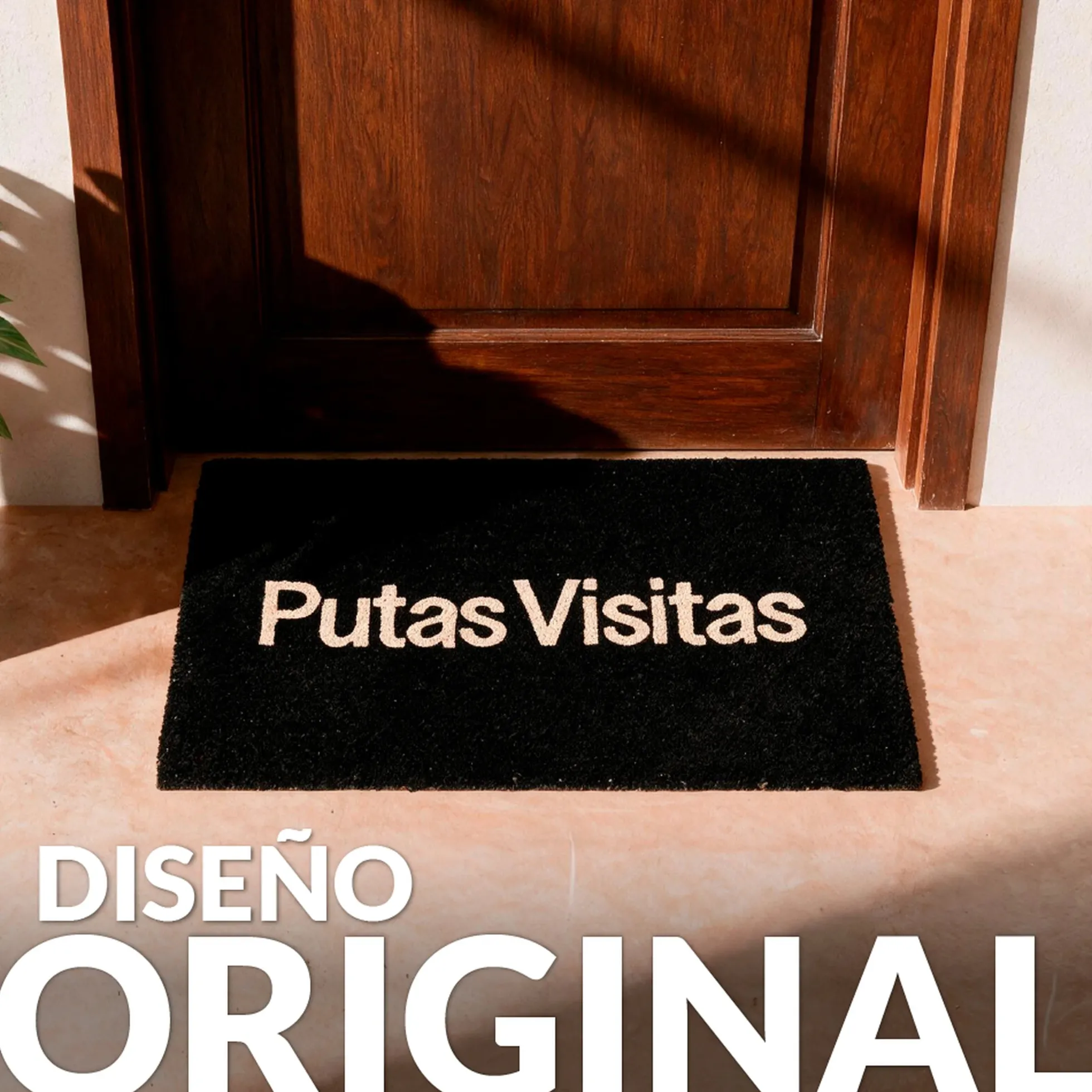 Felpudo "Putas Visitas"