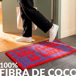 Felpudo "The floor is lava"