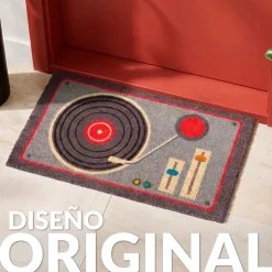 Felpudo tocadiscos