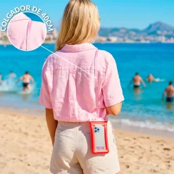 Funda móvil waterproof "Better late than ugly"