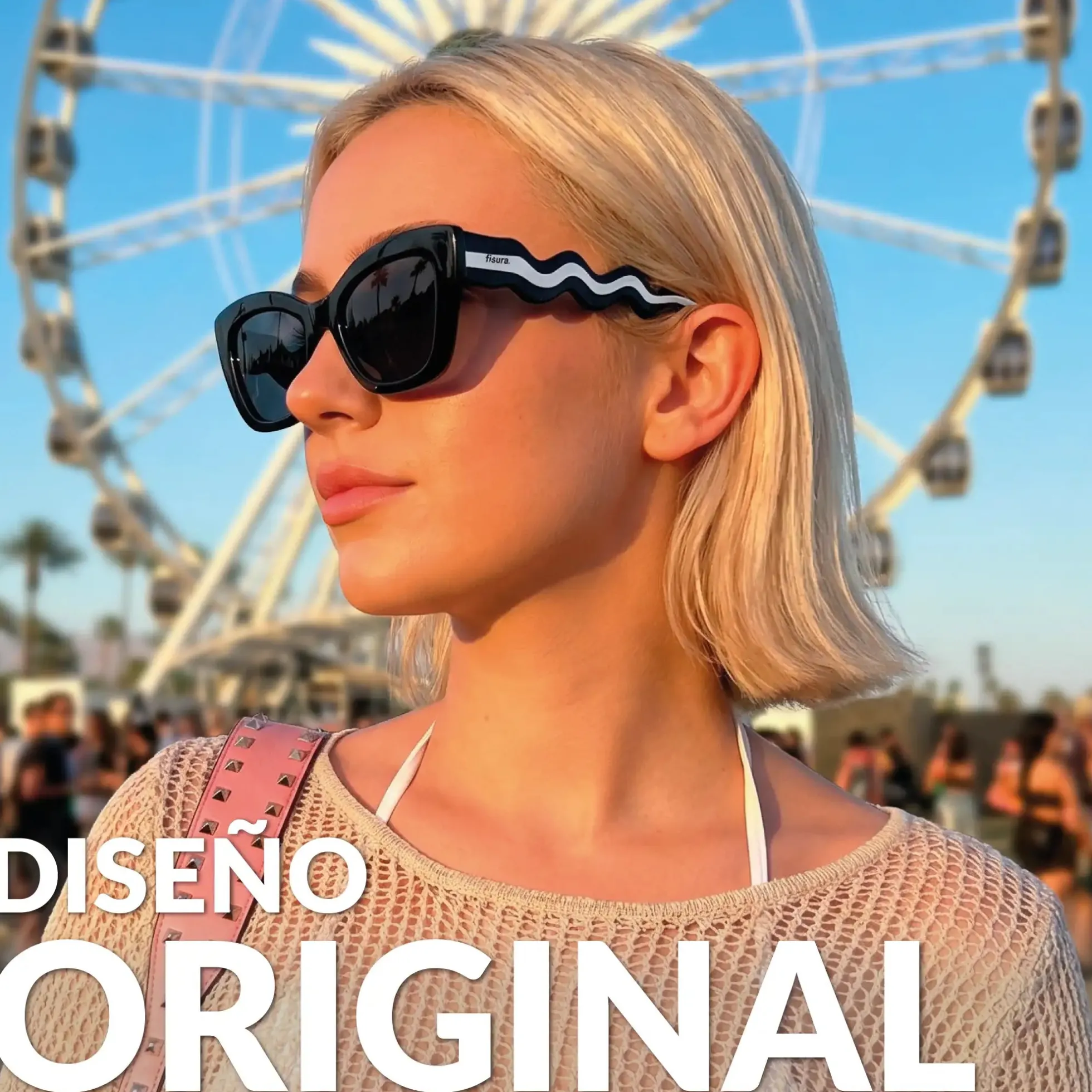 Gafas de sol ondas "La dolce vita"