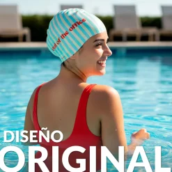 Gorro de piscina “Out of the office”