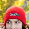Gorro "Fucking cold" rojo