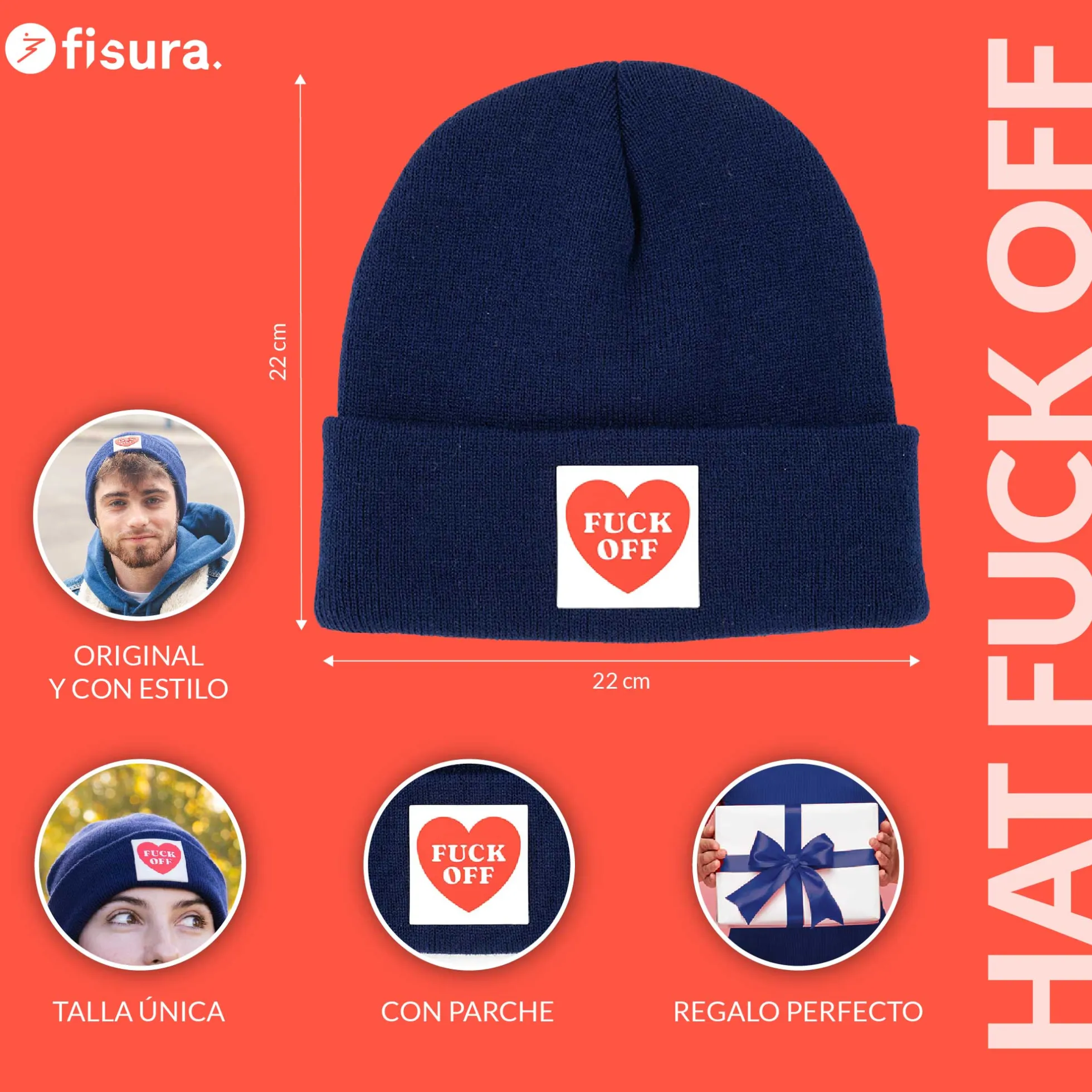 Gorro "Fuck off"
