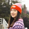 Gorro "I'm cold" rosa y rojo