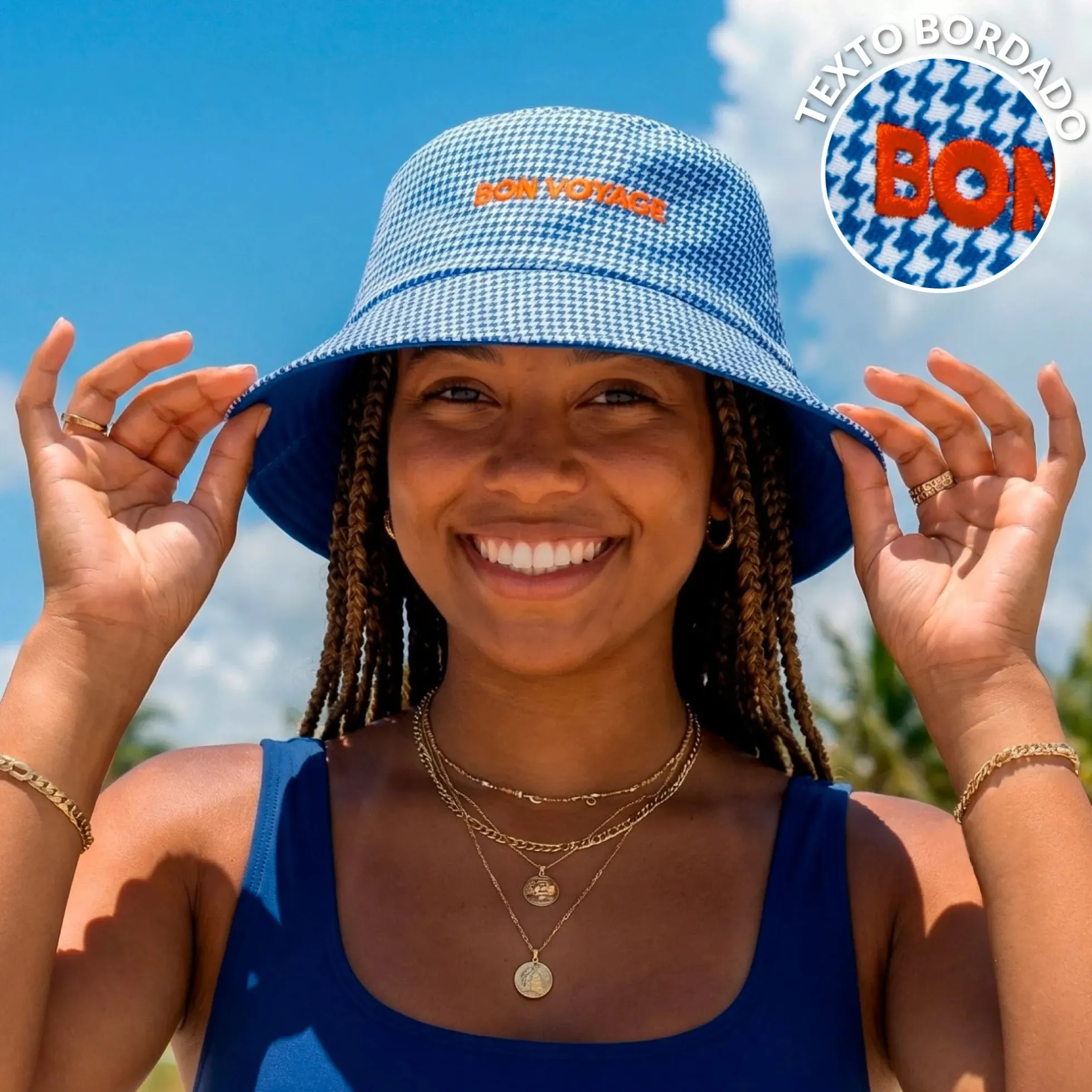 Gorro pescador “Bon voyage”