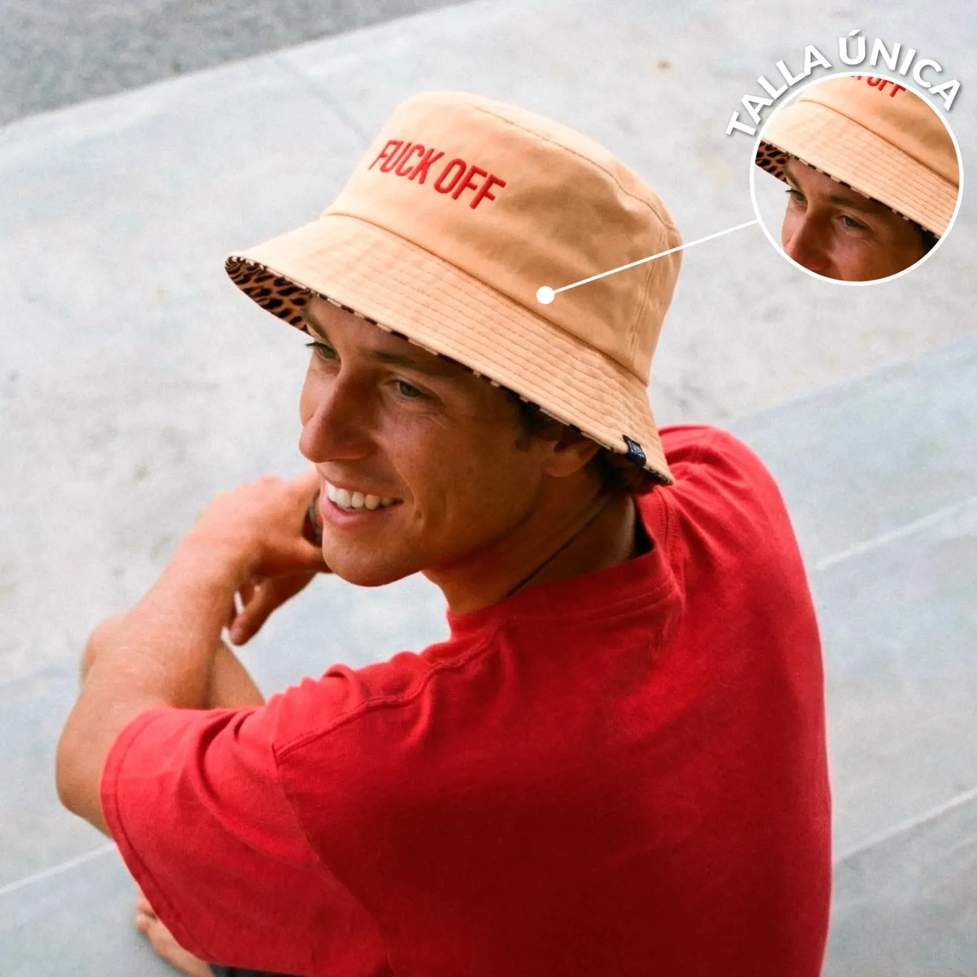 Gorro pescador “Fuck off”