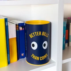 Hucha grande “better bills than coins”