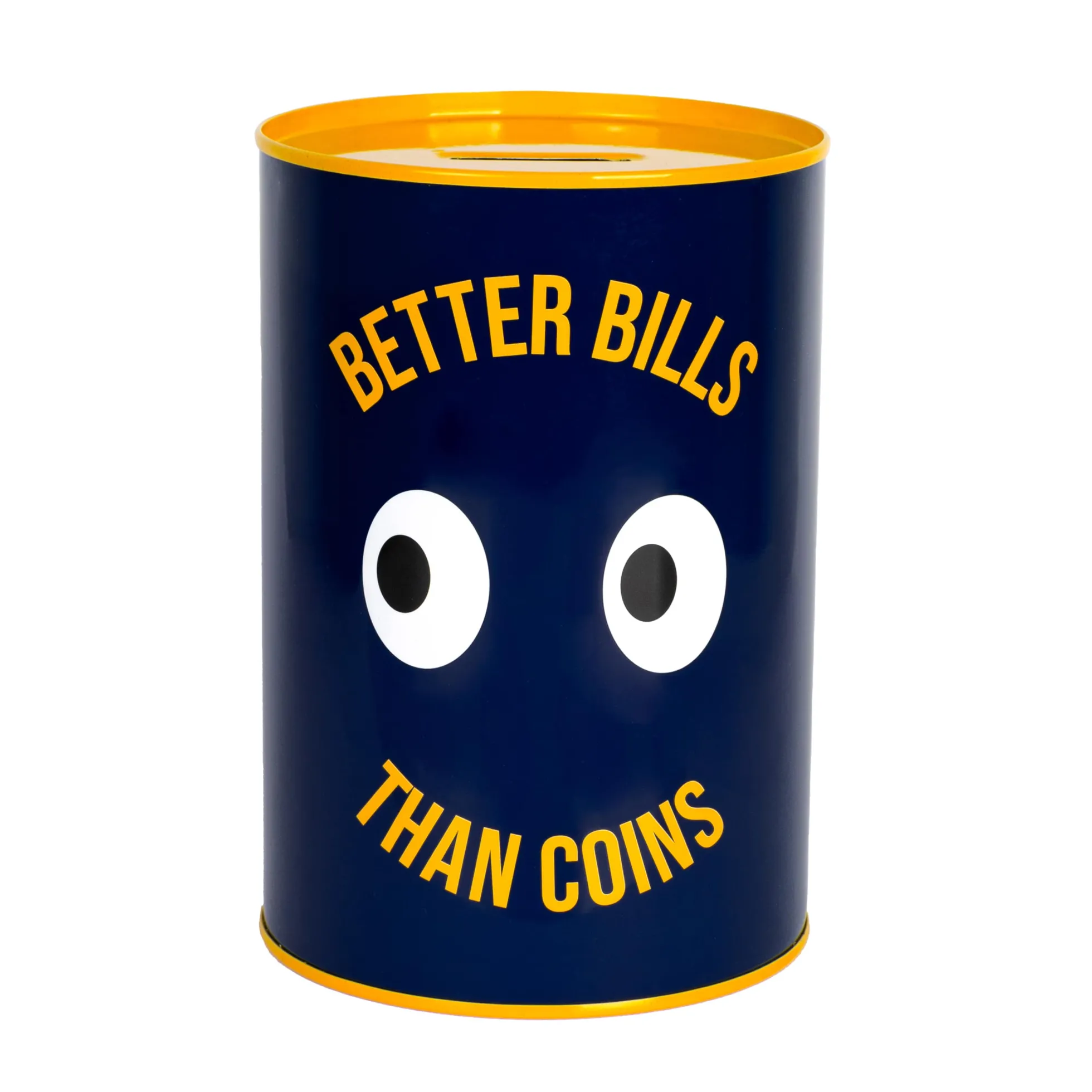 Hucha grande “better bills than coins”