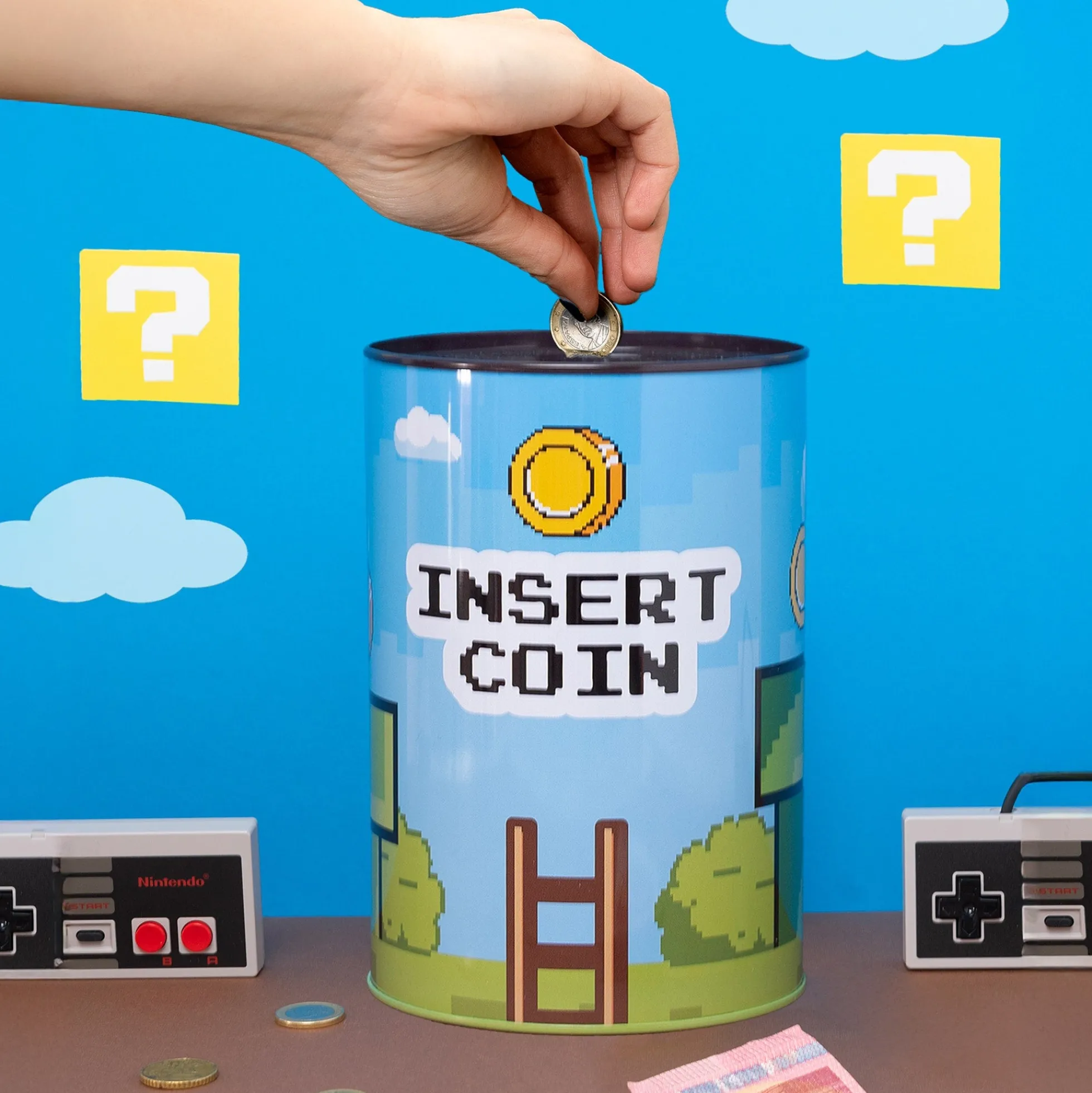 Hucha "Insert coin" XXL