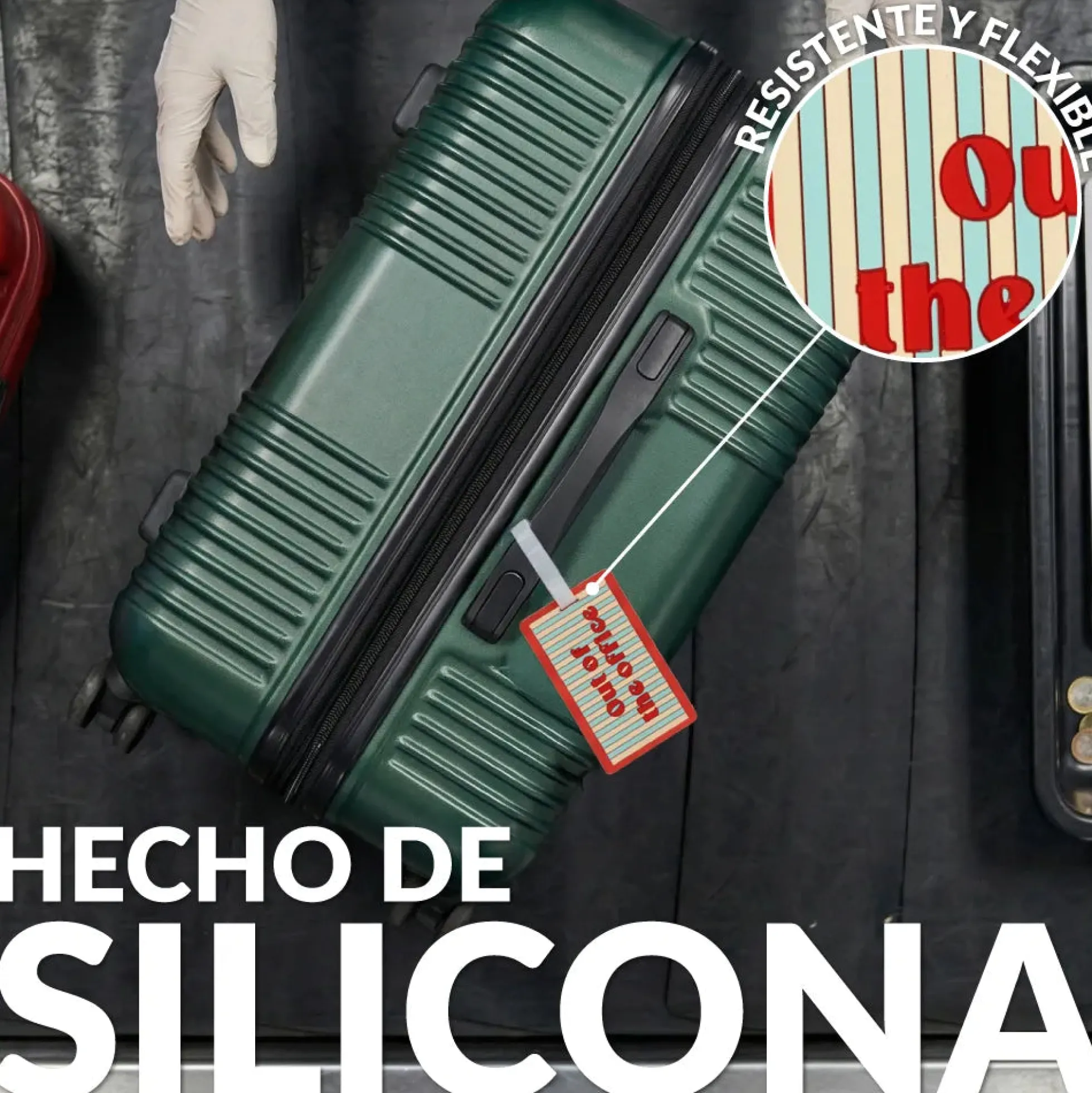 Identificador de maleta "Out of the office"