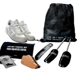 Kit limpieza zapatillas de viaje