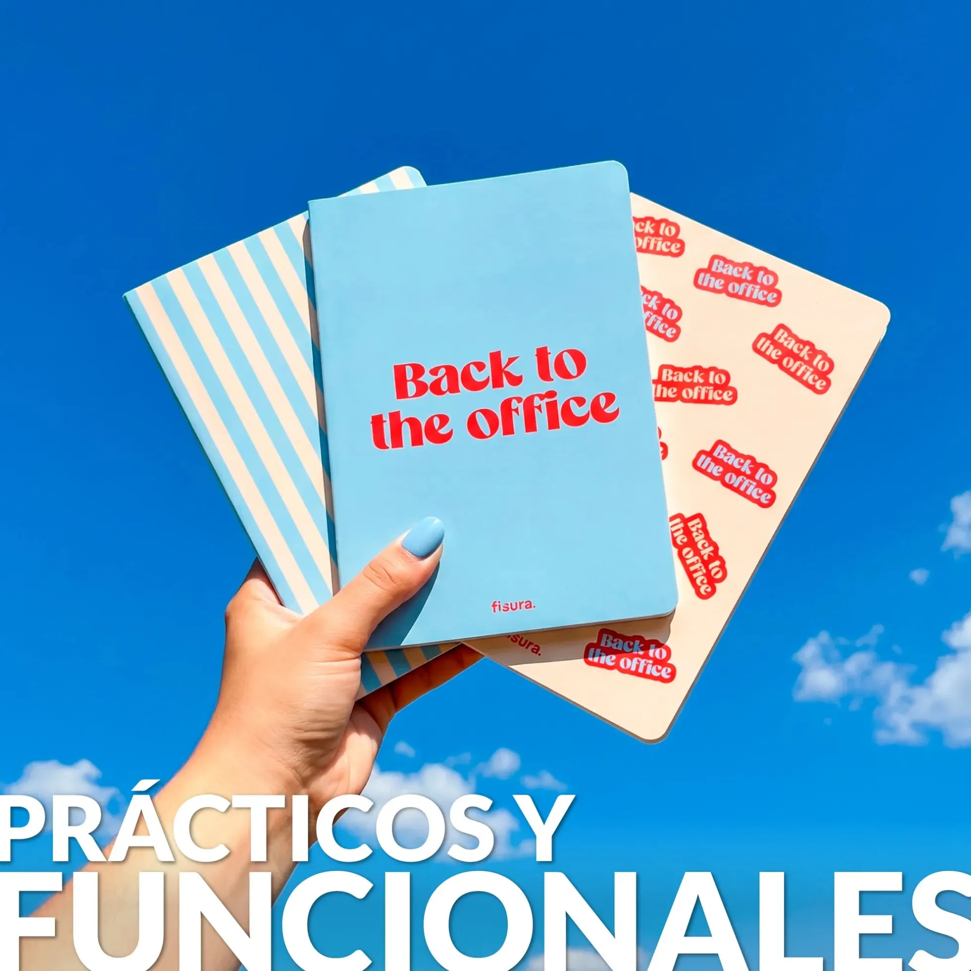 Libreta A5 “Back to the office” pack de 3