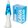 Lámpara de lava "bullet" azul
