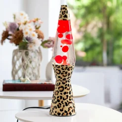 Lámpara de lava “bullet” leopardo