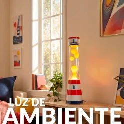 Lámpara de lava “faro”