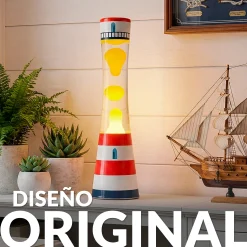 Lámpara de lava “faro”
