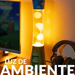 Lámpara de lava “gamer”