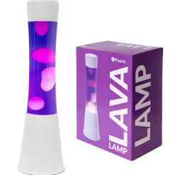 Lámpara de lava morada