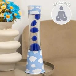 Lámpara de lava "nubes"