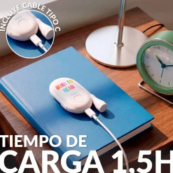 Luz de lectura orientable “Born to read”