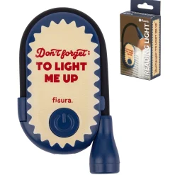 Luz de lectura orientable “Don’t forget to light me up”