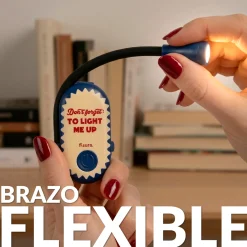 Luz de lectura orientable “Don’t forget to light me up”